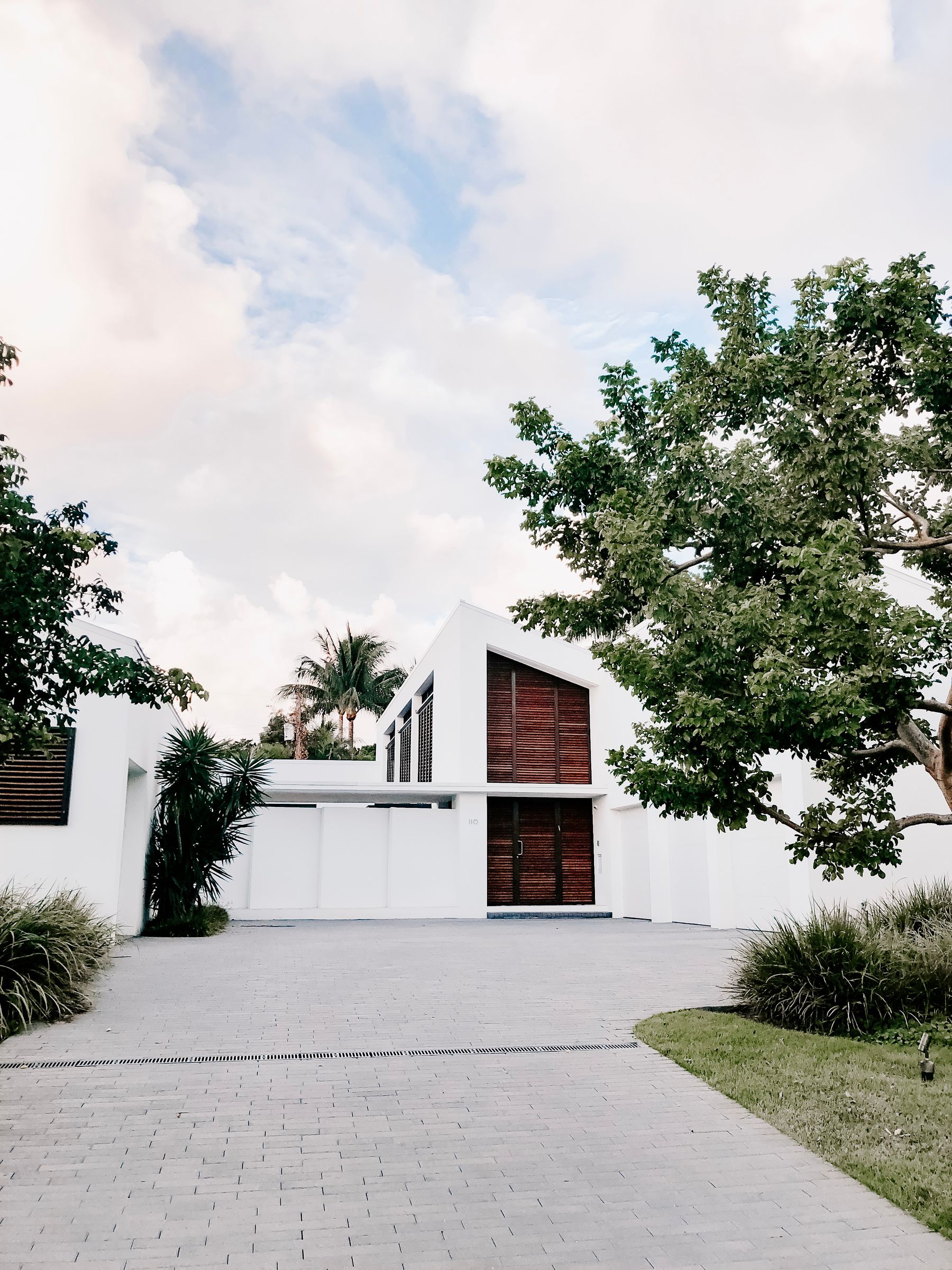 Modern coastal residential property